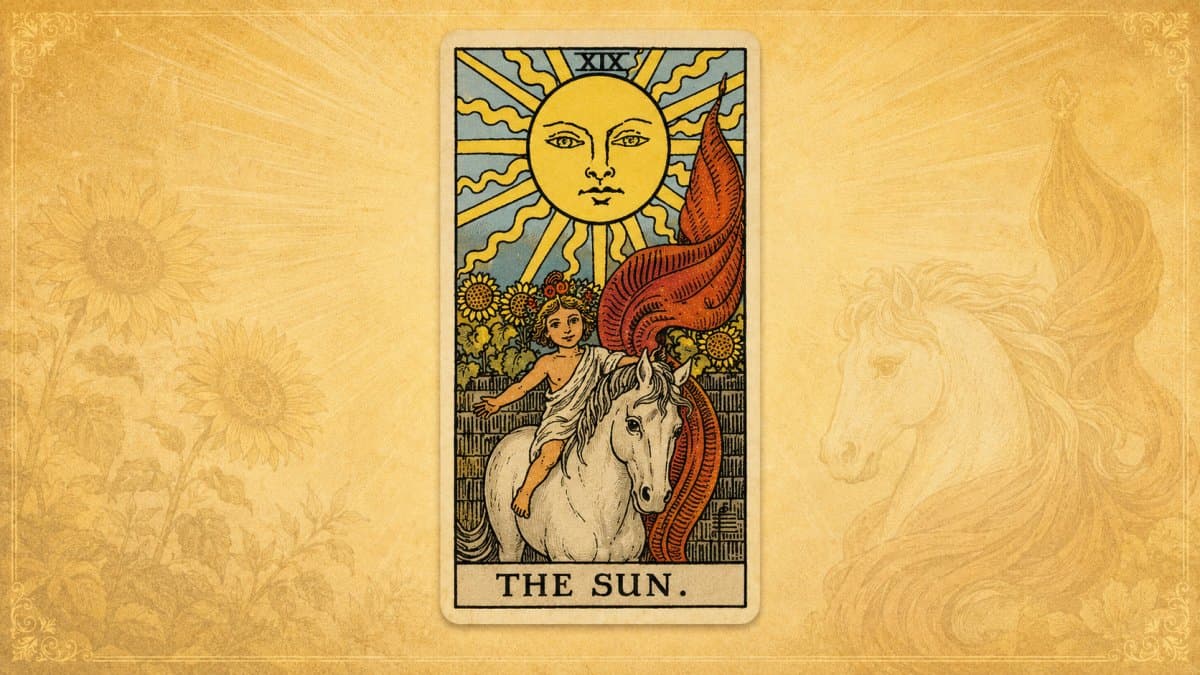 Significato della carta del Sole: felicità, successo e illuminazione