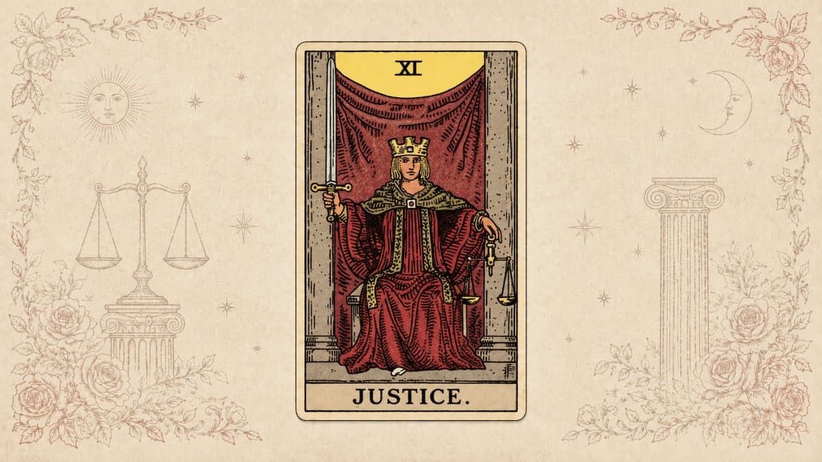 O significado da carta A Justiça: Equilíbrio, verdade e decisão