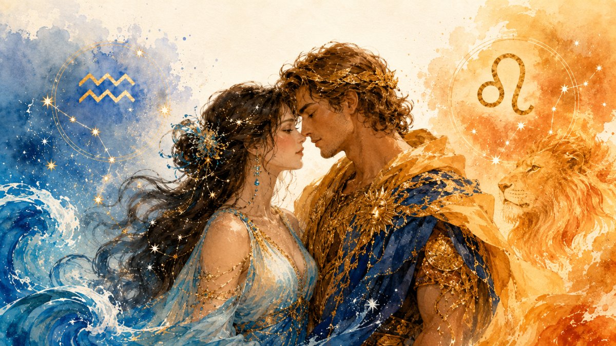 Aquarius Woman Leo Man Love Compatibility: The Dance Of Freedom With Radiant Pride