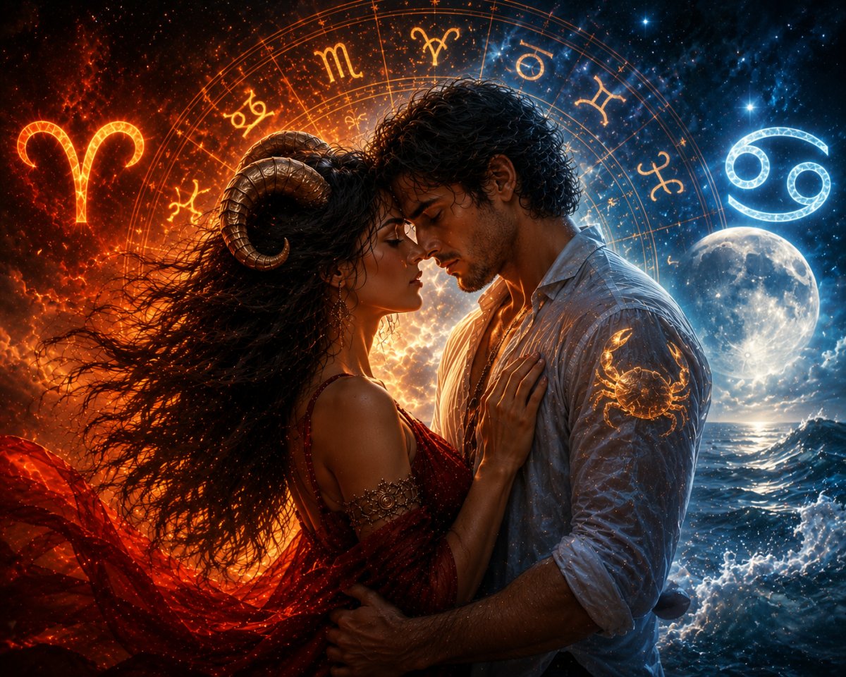 Aries Woman and Cancer Man Love Compatibility: A Fated Connection Where Strength Meets Tenderness