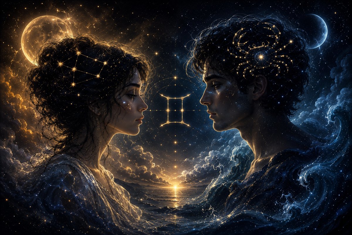 Gemini Woman and Cancer Man Love Compatibility: The Story of a Free Mind and a Deep Heart Learning to Understand Each Other