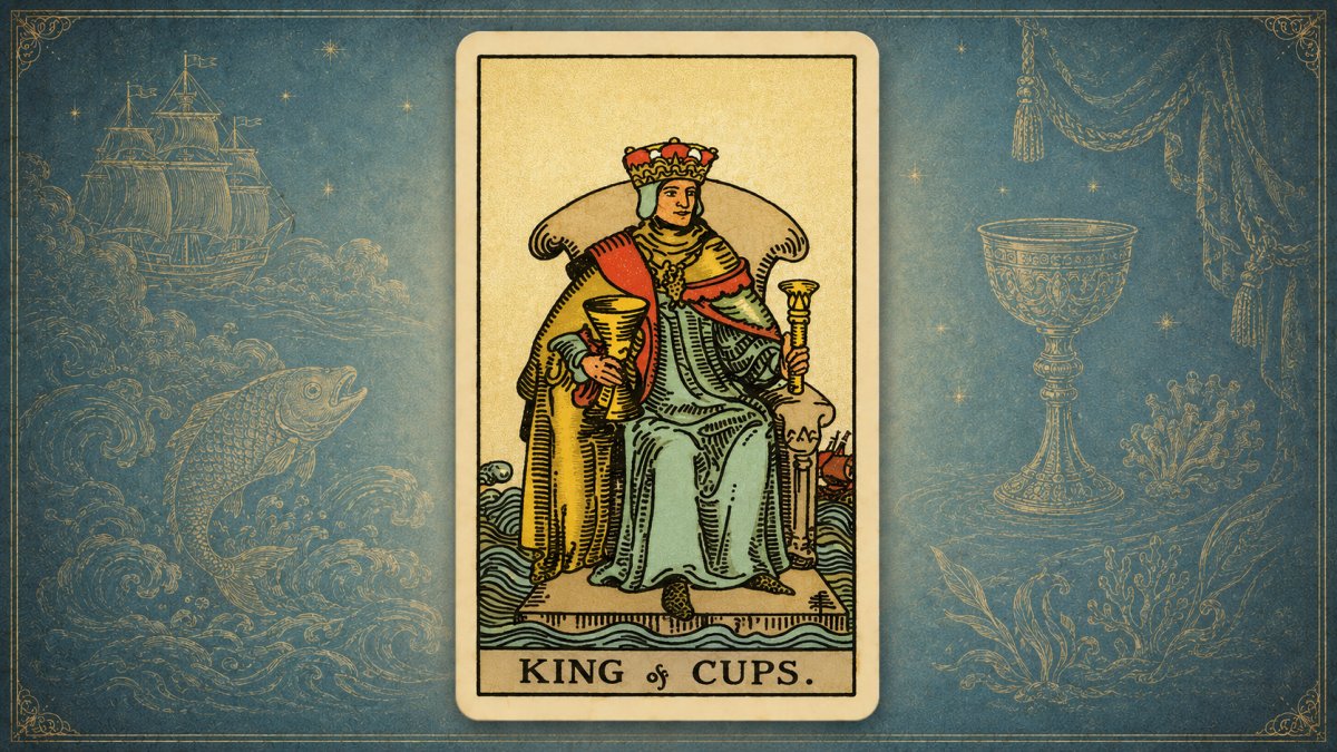 Meaning of the King of Cups: Emotional Maturity and Calm Strength