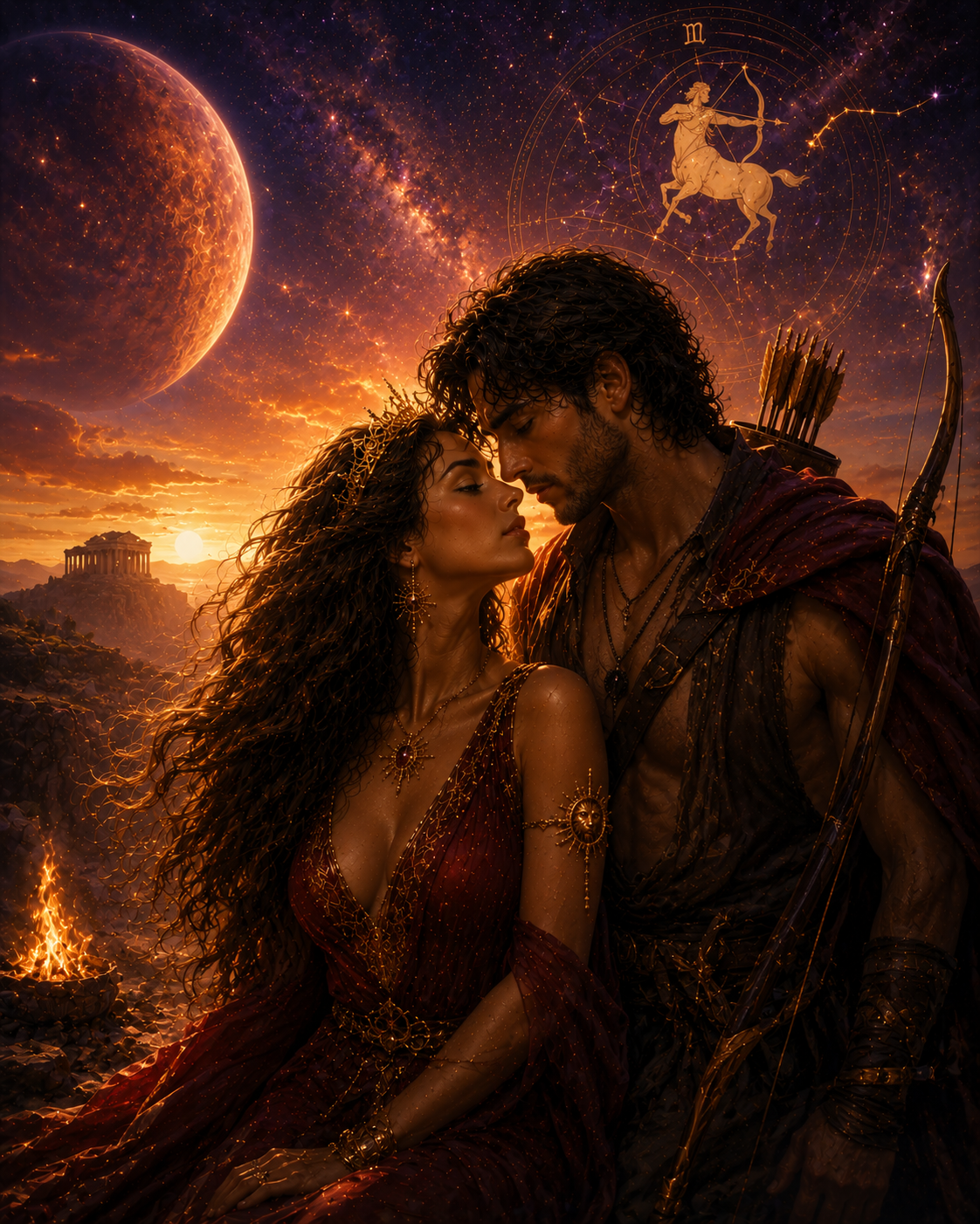 Leo Woman and Sagittarius Man Love Compatibility: A Relationship Where Freedom and Passion Run in the Same Direction