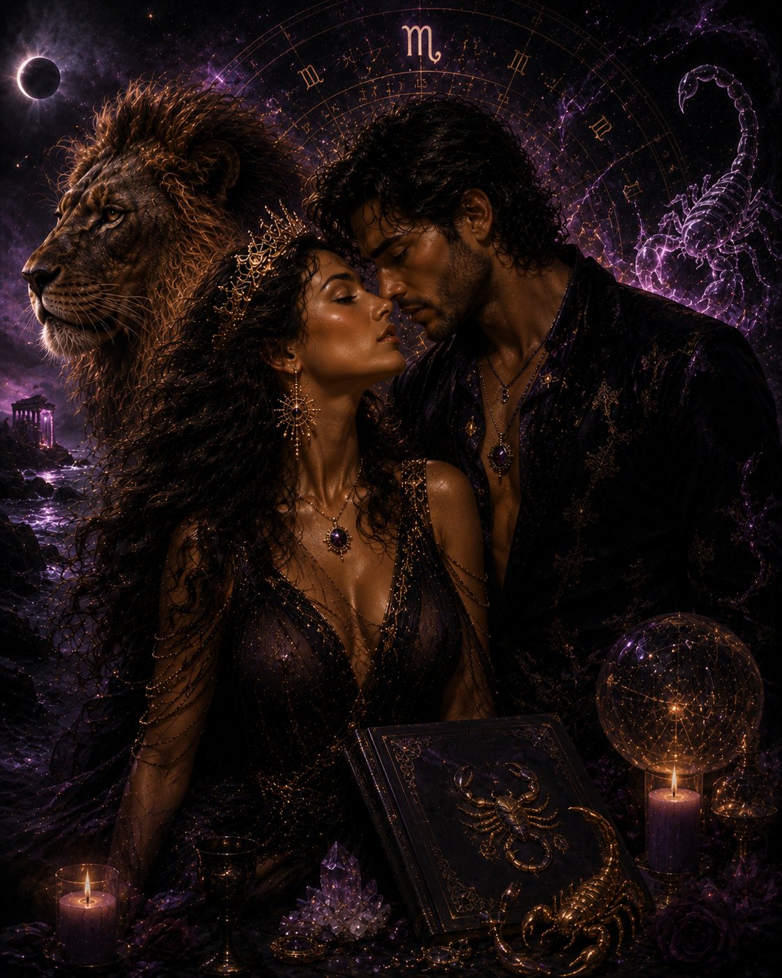 Leo Woman and Scorpio Man Love Compatibility: A Deep Attraction Where Fire Is Tested by Shadow