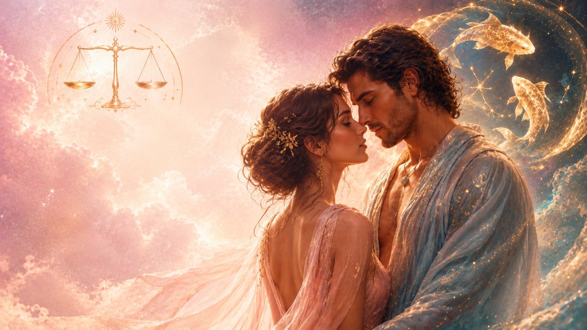 Libra Woman and Pisces Man Love Compatibility: A Love Where Delicacy and Dream Blend Together