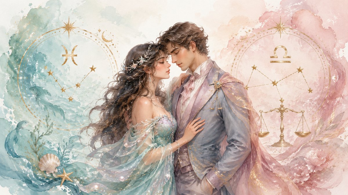 Pisces Woman Libra Man Love Compatibility: A Bond Where Romance Becomes Indecisive Through Elegance