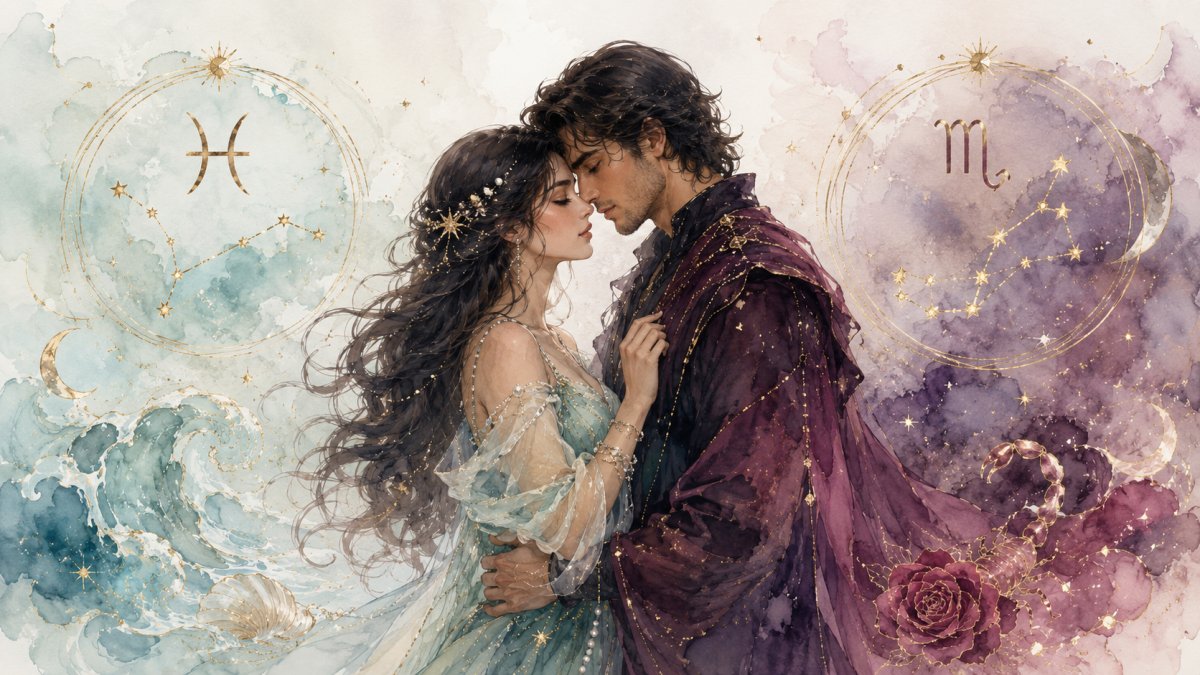 Pisces Woman Scorpio Man Love Compatibility: The Deepest Form of Silent Attraction