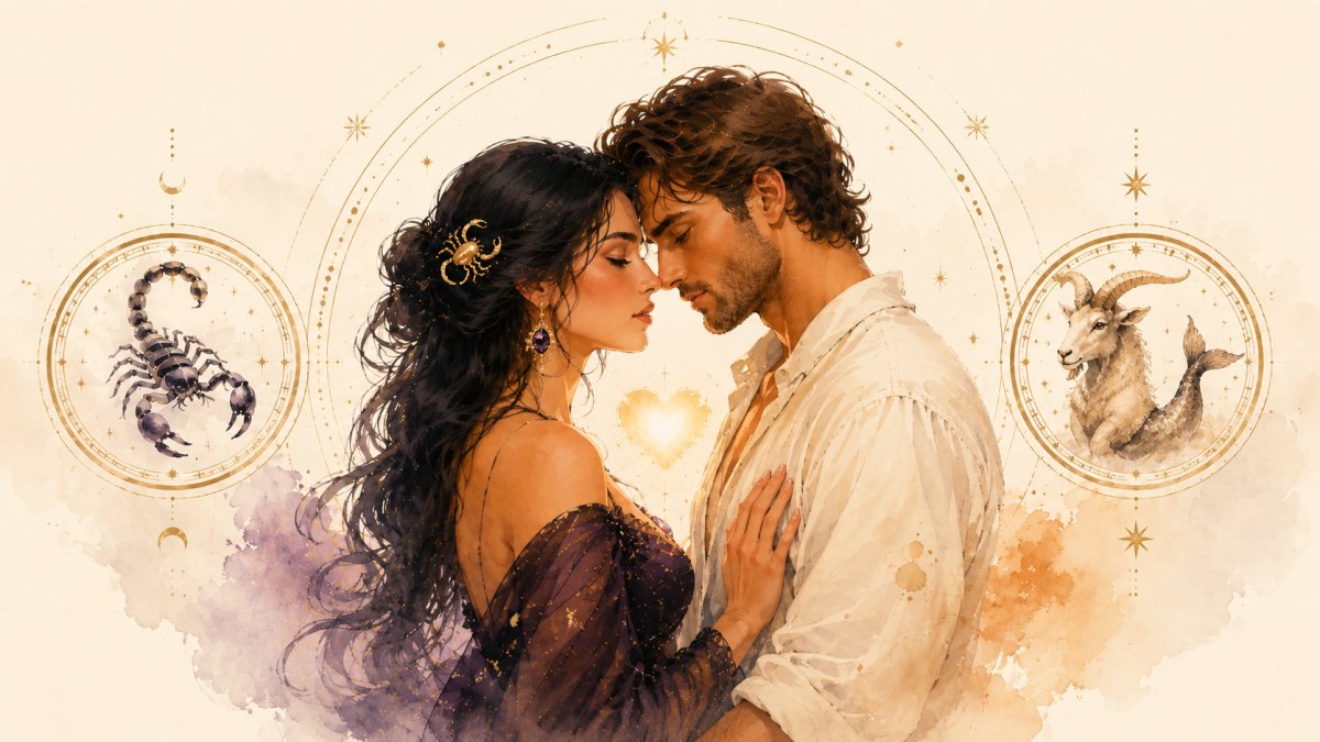 Scorpio Woman Capricorn Man Love Compatibility: When Silent Strength Meets Deep Passion