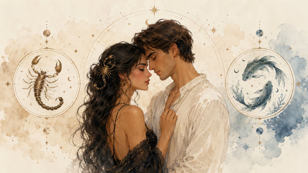 Scorpio Woman Pisces Man Love Compatibility: The Story of Intuition, Longing, and a Deep Bond