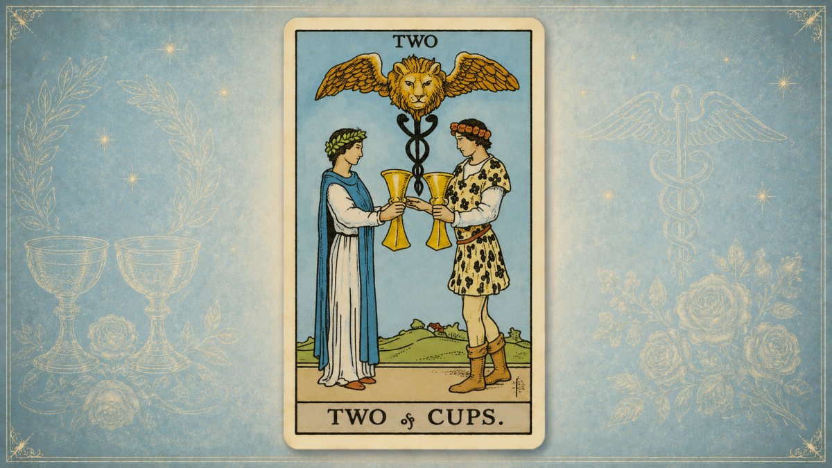 Significado da Carta Dois de Copas: Harmonia Emocional e Proximidade Mútua