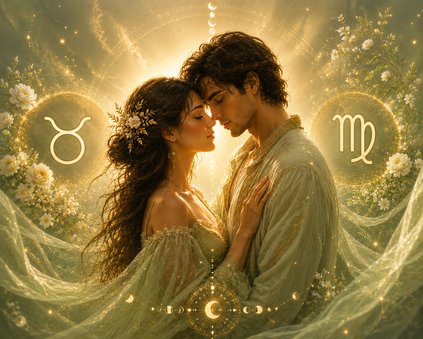 Taurus Woman and Virgo Man Love Compatibility: The Story of Peace, Loyalty, and a Deep Love That Grows in Silence