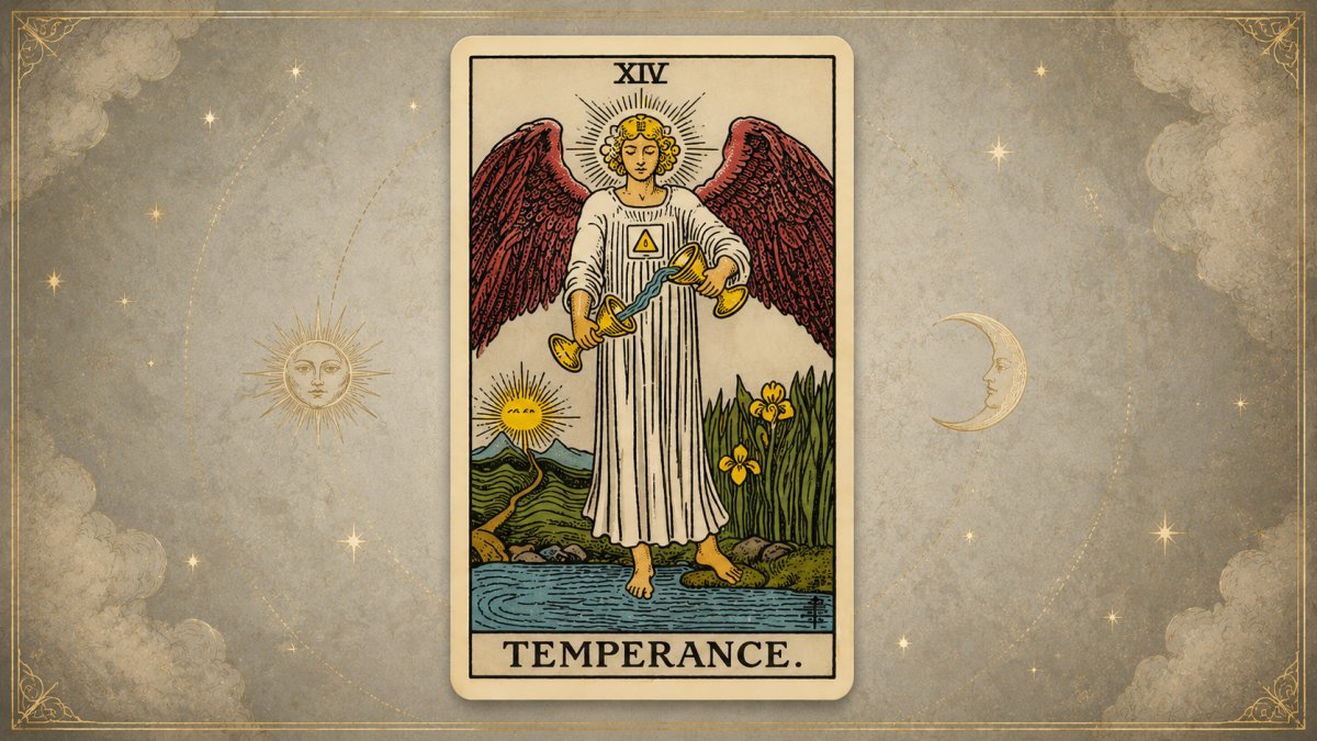 The Meaning of the Temperance Card: Harmony, Patience and Inner Flow
