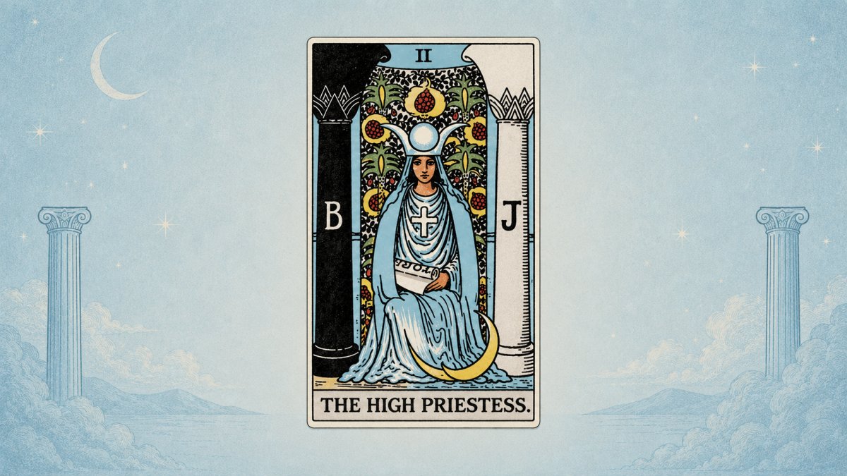 The Meaning of The High Priestess Card: Intuition, Secrets, and Inner Wisdom